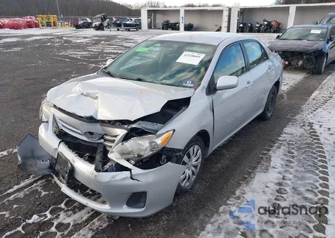 2013 Toyota Corolla Le from USA, damaged, VIN 2T1BU4EEXDC951455